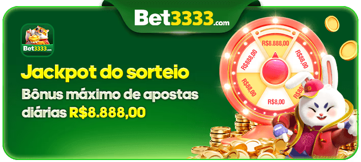 Jackpot do sorteio Bonus maximo de apostas diarias R$8.888,00