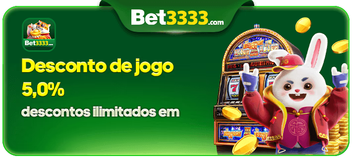 Desconto de jogo 5,0% descontos ilimitados em